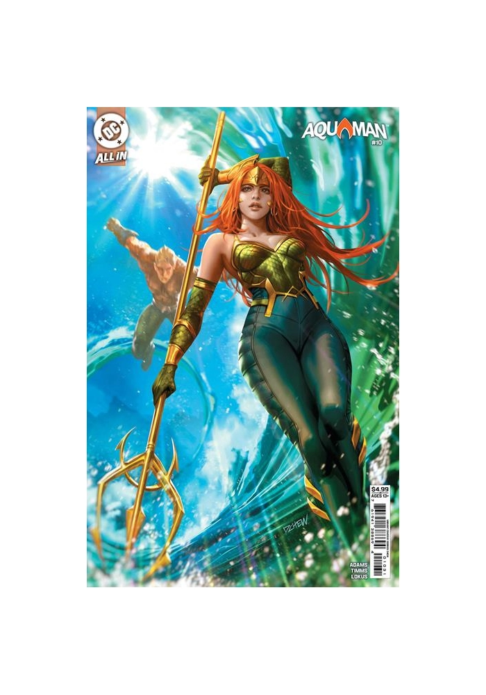AQUAMAN #10 CVR C DERRICK CHEW CARD STOCK VAR