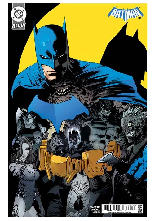 BATMAN #1 SECOND PRINTING CVR B DAN MORA CARD STOCK VAR
