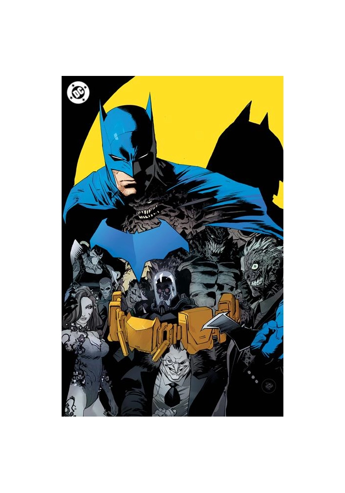 BATMAN #1 SECOND PRINTING CVR C DAN MORA FOIL VAR