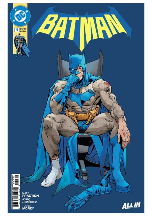 BATMAN #1 SECOND PRINTING CVR D JORGE JIMENEZ CARD STOCK VAR