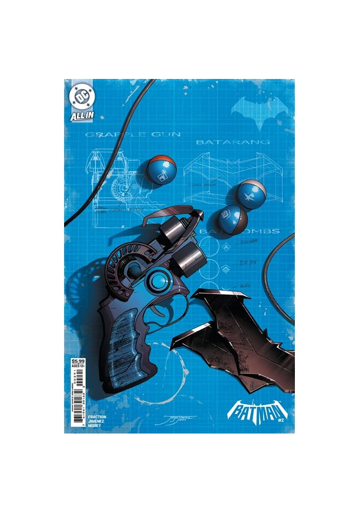 BATMAN #2 CVR F JORGE JIMENEZ BAT-GADGET CARD STOCK VAR