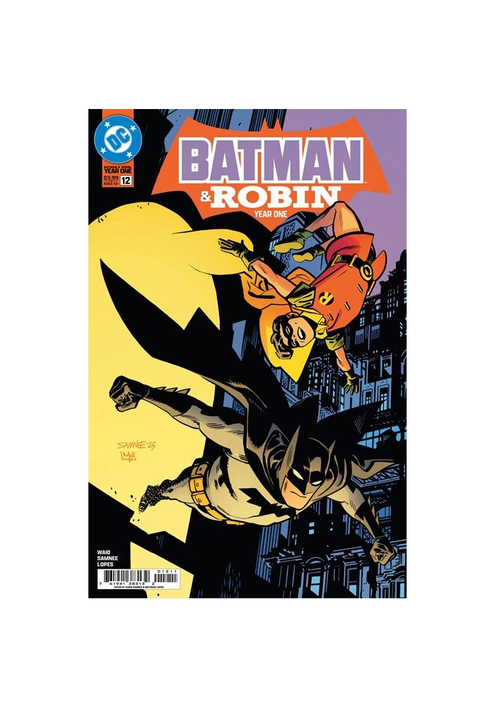 BATMAN & ROBIN YEAR ONE #12 (OF 12) CVR A CHRIS SAMNEE