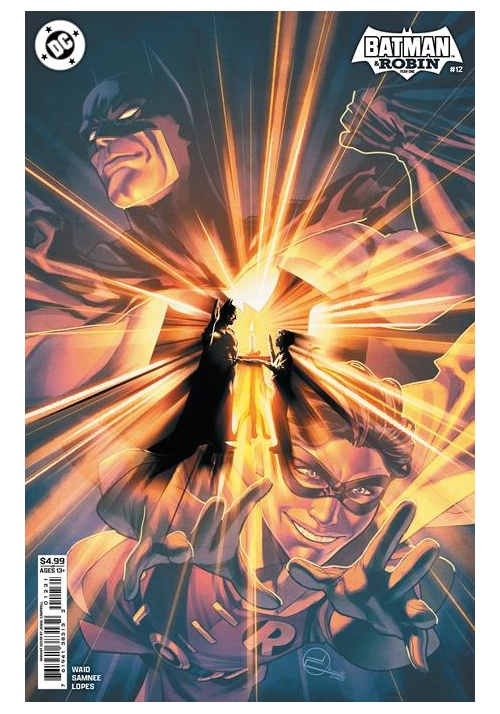BATMAN & ROBIN YEAR ONE #12 (OF 12) CVR B JAMAL CAMPBELL CARD STOCK VAR