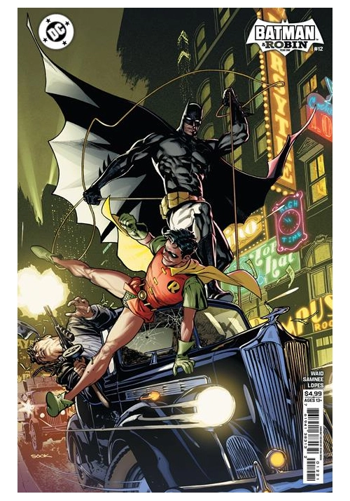 BATMAN & ROBIN YEAR ONE #12 (OF 12) CVR C RYAN SOOK CARD STOCK VAR