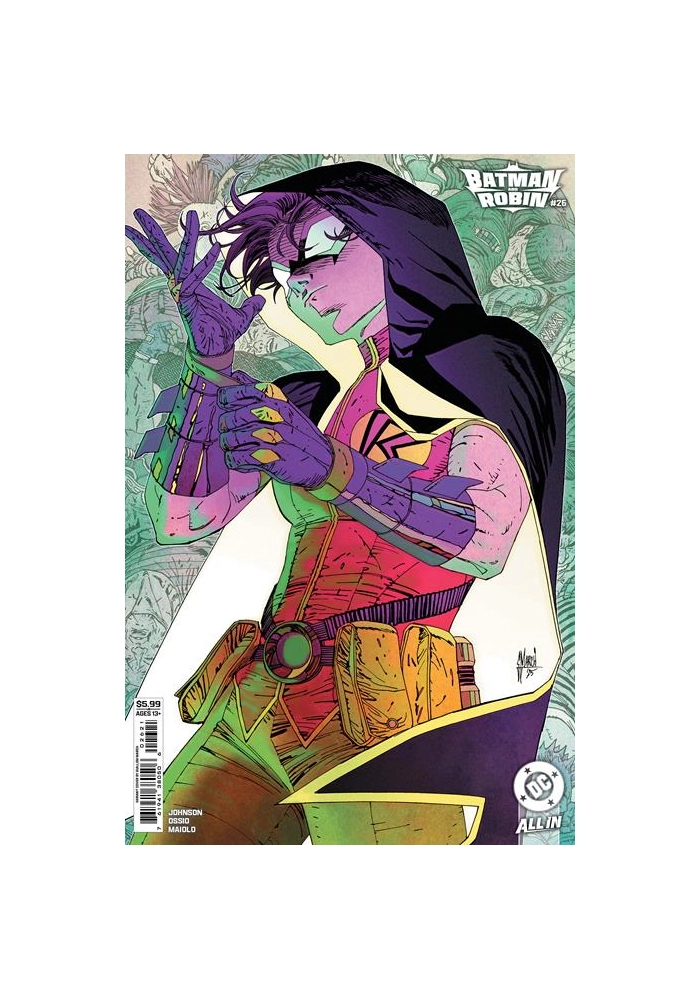 BATMAN AND ROBIN #26 CVR B GUILLEM MARCH CARD STOCK VAR