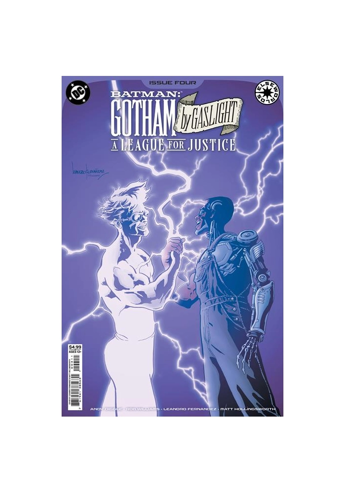 BATMAN GOTHAM BY GASLIGHT A LEAGUE FOR JUSTICE #4 (OF 6) CVR A LEANDRO FERNANDEZ