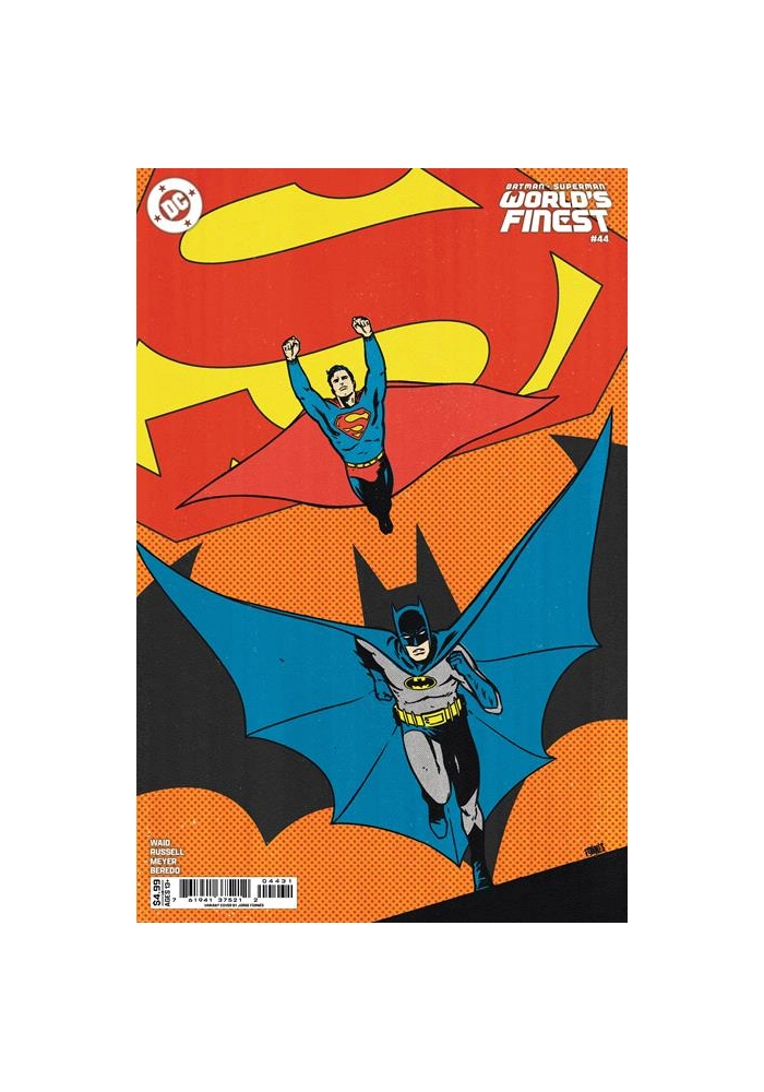 BATMAN SUPERMAN WORLDS FINEST #44 CVR B JORGE FORNES CARD STOCK VAR