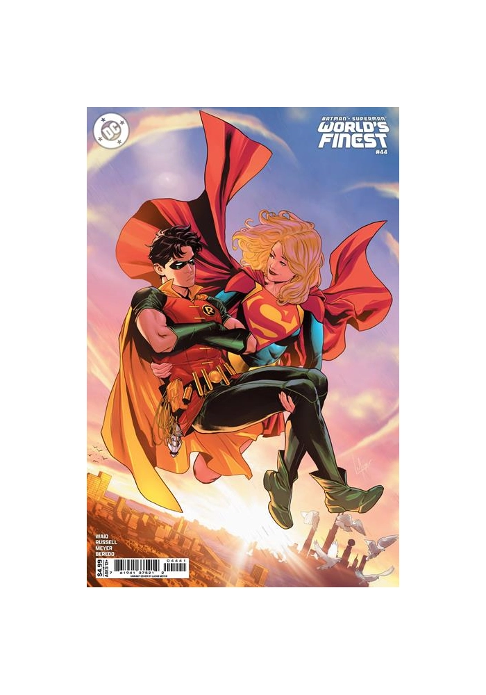 BATMAN SUPERMAN WORLDS FINEST #44 CVR D LUCAS MEYER CARD STOCK VAR