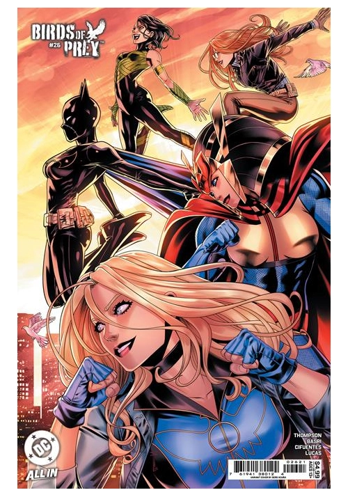 BIRDS OF PREY #26 CVR D SERG ACUNA CARD STOCK VAR