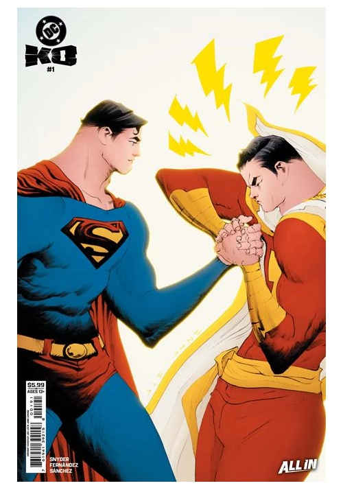 DC K.O. #1 (OF 5) CVR E JAE LEE CARD STOCK VAR