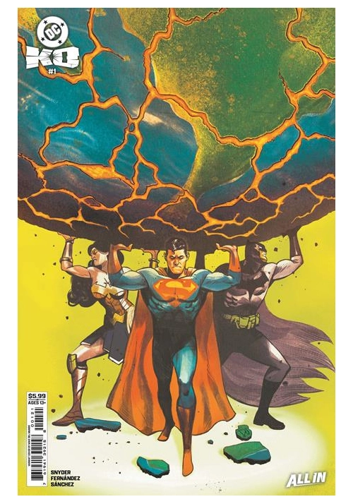 DC K.O. #1 (OF 5) CVR F MIKE DEL MUNDO CARD STOCK VAR