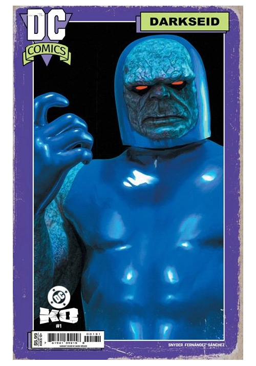 DC K.O. #1 (OF 5) CVR I MARK SPEARS DARKSEID CARD STOCK VAR