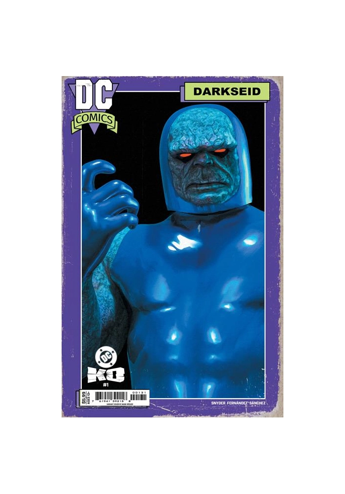 DC K.O. #1 (OF 5) CVR I MARK SPEARS DARKSEID CARD STOCK VAR