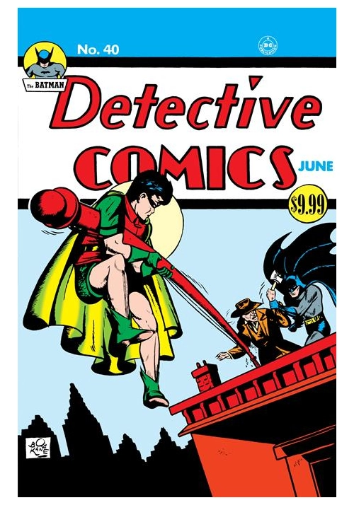 DETECTIVE COMICS #40 FACSIMILE EDITION CVR B BOB KANE FOIL VAR
