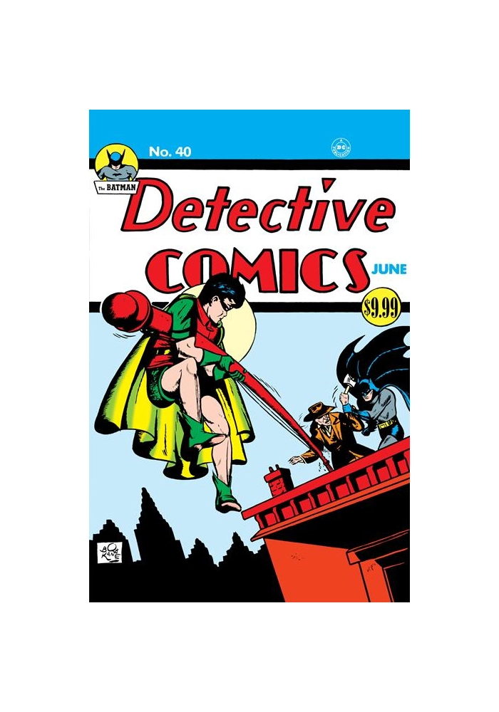 DETECTIVE COMICS #40 FACSIMILE EDITION CVR B BOB KANE FOIL VAR