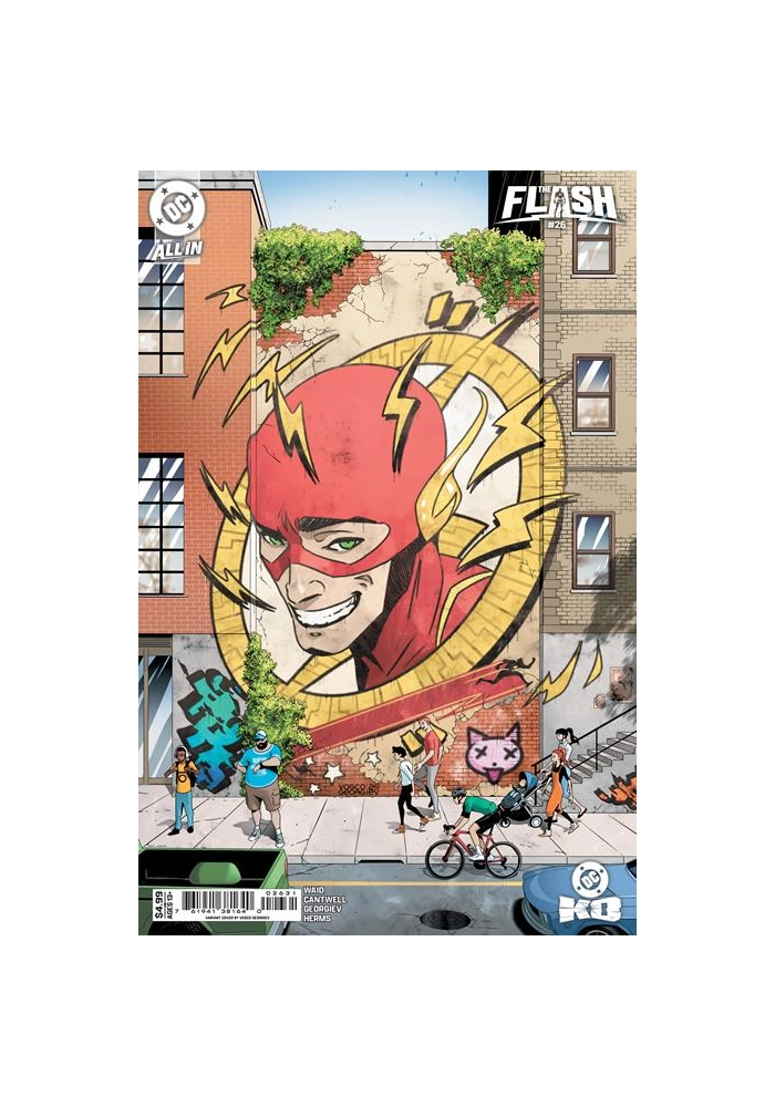 FLASH #26 CVR B VASCO GEORGIEV CARD STOCK VAR (DC K.O.)