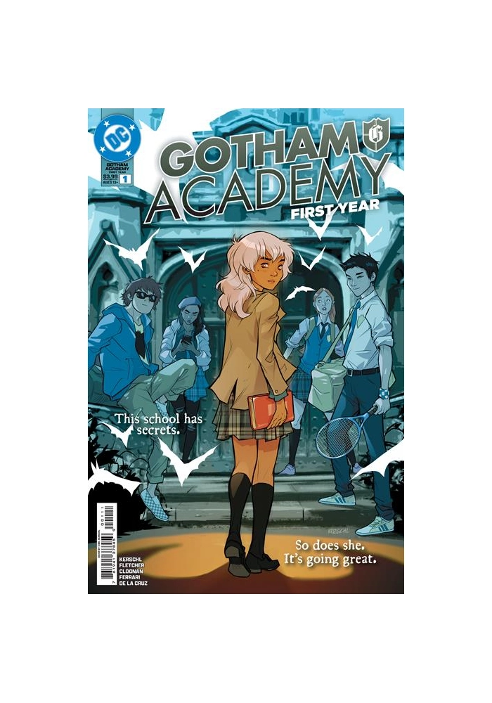 GOTHAM ACADEMY FIRST YEAR #1 (OF 6) CVR A KARL KERSCHL