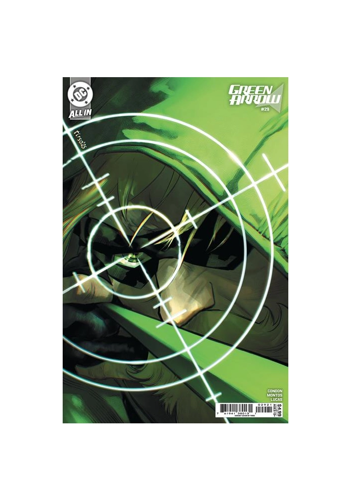 GREEN ARROW #29 CVR B TIRSO CARD STOCK VAR