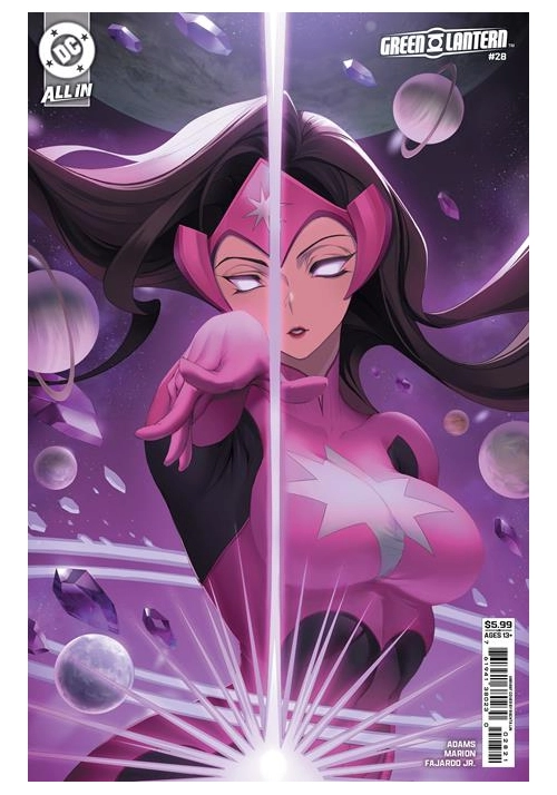 GREEN LANTERN #28 CVR B RACHTA LIN CARD STOCK VAR