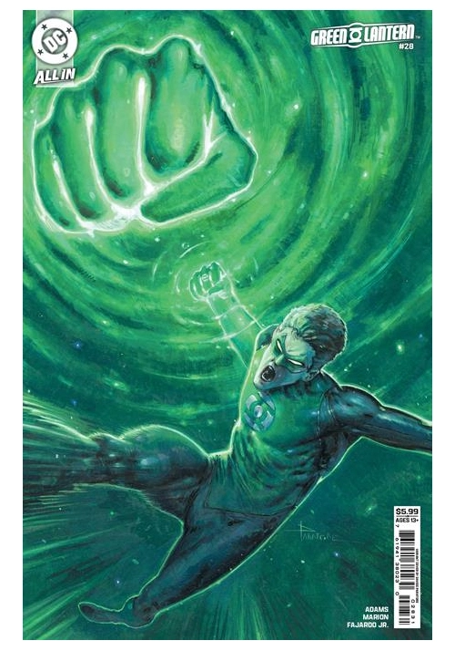 GREEN LANTERN #28 CVR C DAVIDE PARATORE CARD STOCK VAR