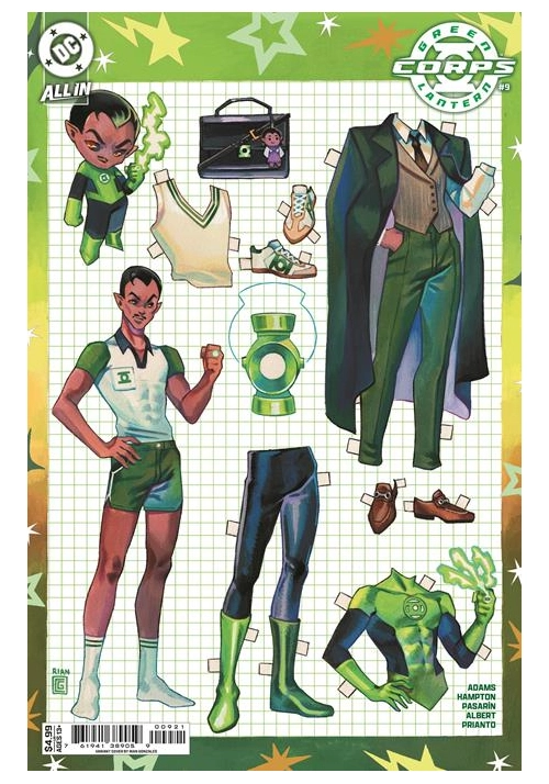 GREEN LANTERN CORPS #9 CVR B RIAN GONZALES CARD STOCK VAR (STARBREAKER SUPREMACY)
