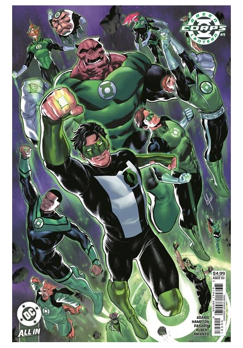 GREEN LANTERN CORPS #9 CVR C LUCAS MEYER CARD STOCK VAR (STARBREAKER SUPREMACY)