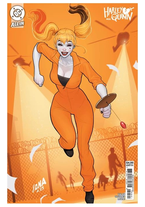 HARLEY QUINN #55 CVR B DAVID NAKAYAMA CARD STOCK VAR