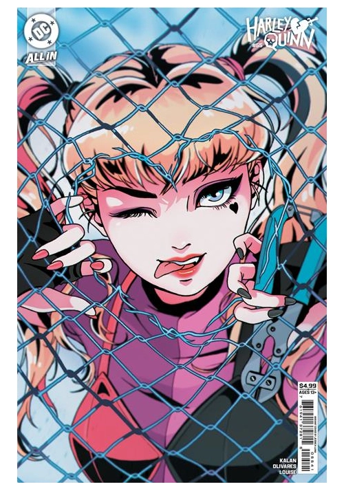 HARLEY QUINN #55 CVR D JESSICA LUNA CARD STOCK VAR