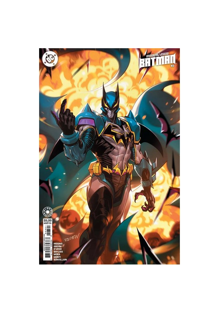 IMMORTAL LEGEND BATMAN #3 (OF 6) CVR B DERRICK CHEW CARD STOCK VAR