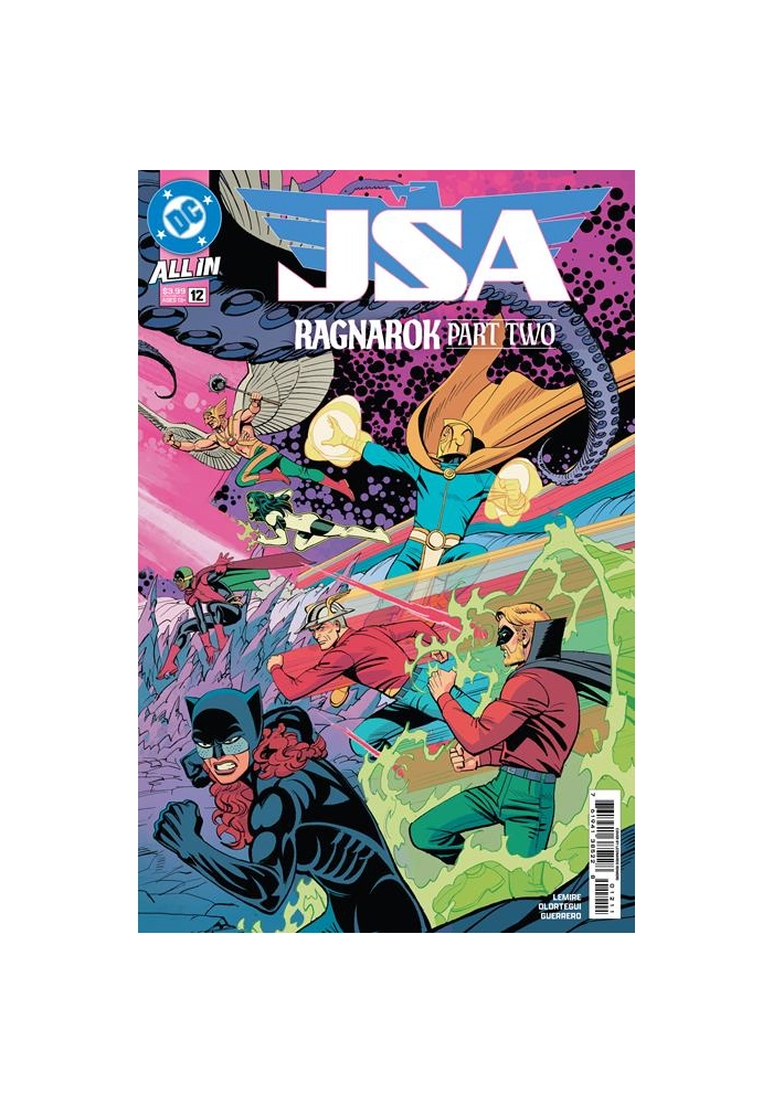 JSA #12 CVR A LEONARDO ROMERO