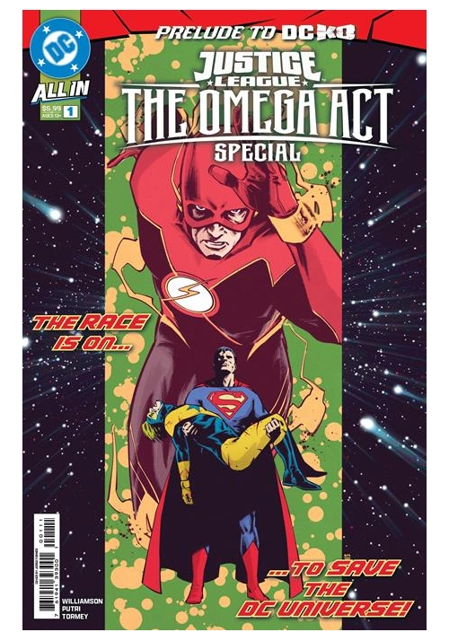 JUSTICE LEAGUE THE OMEGA ACT SPECIAL #1 (ONE SHOT) CVR A JORGE FORNES (DC K.O.)