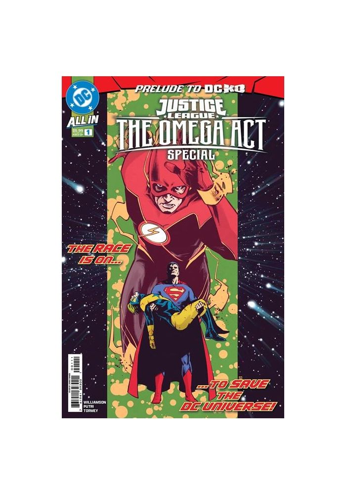JUSTICE LEAGUE THE OMEGA ACT SPECIAL #1 (ONE SHOT) CVR A JORGE FORNES (DC K.O.)