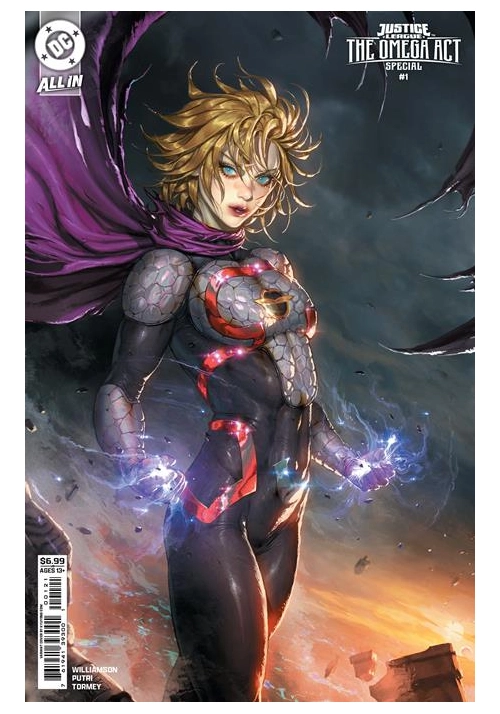 JUSTICE LEAGUE THE OMEGA ACT SPECIAL #1 (ONE SHOT) CVR B KYUYONG EOM CARD STOCK VAR (DC K.O.)