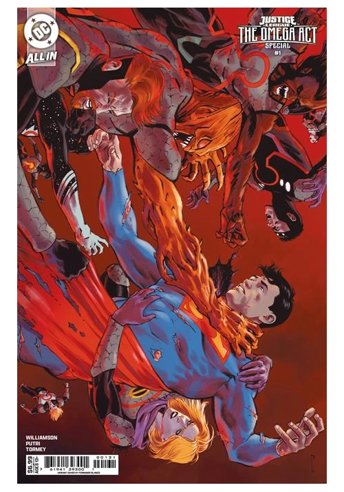 JUSTICE LEAGUE THE OMEGA ACT SPECIAL #1 (ONE SHOT) CVR C FERNANDO BLANCO CARD STOCK VAR (DC K.O.)