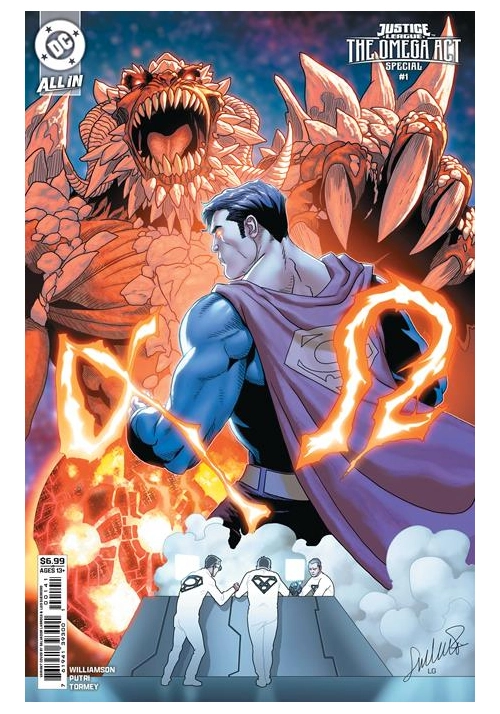 JUSTICE LEAGUE THE OMEGA ACT SPECIAL #1 (ONE SHOT) CVR D SALVADOR LARROCA CARD STOCK VAR (DC K.O.)