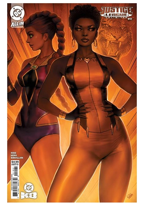JUSTICE LEAGUE UNLIMITED #12 CVR B NATHAN SZERDY CARD STOCK VAR (DC K.O.)