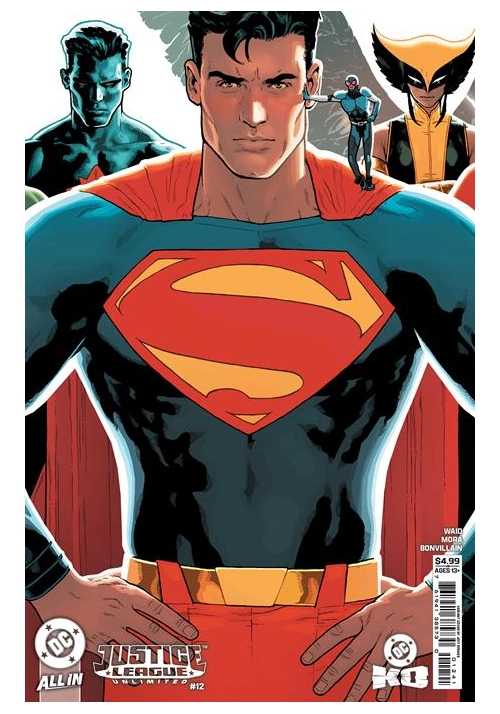 JUSTICE LEAGUE UNLIMITED #12 CVR D JEFF SPOKES CARD STOCK VAR (DC K.O.)