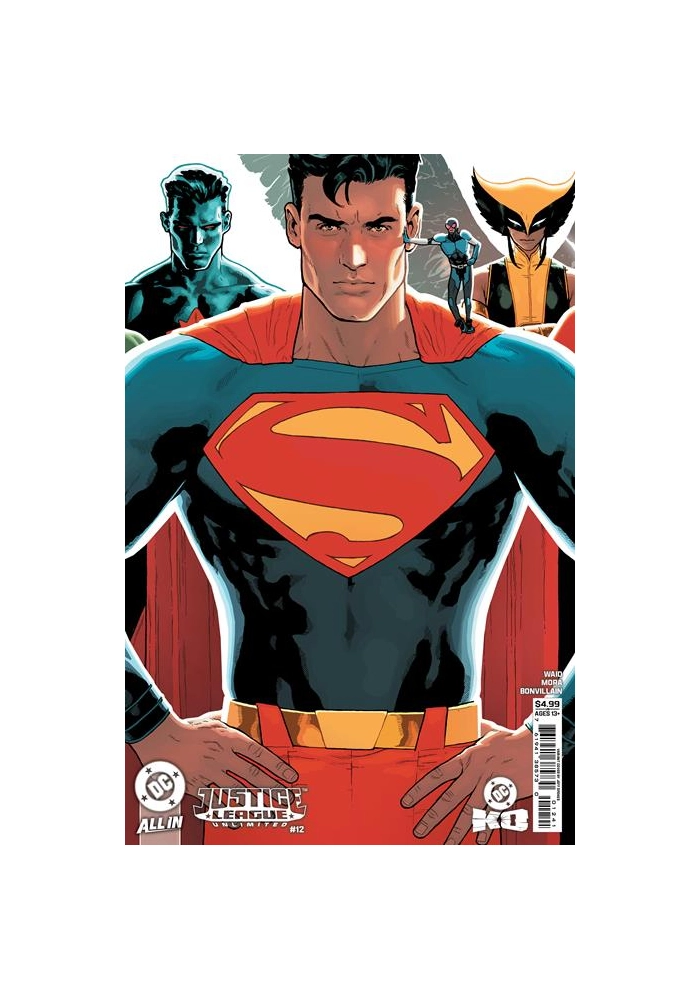JUSTICE LEAGUE UNLIMITED #12 CVR D JEFF SPOKES CARD STOCK VAR (DC K.O.)