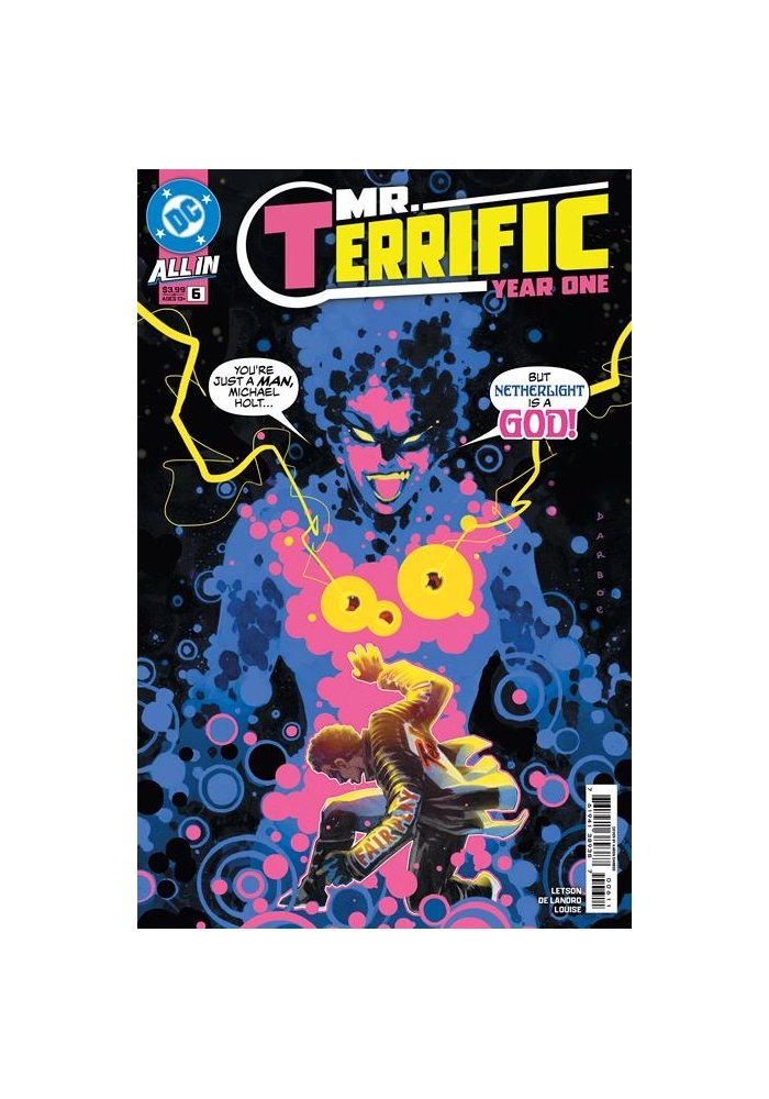 MR TERRIFIC YEAR ONE #6 (OF 6) CVR A KAREN S DARBOE