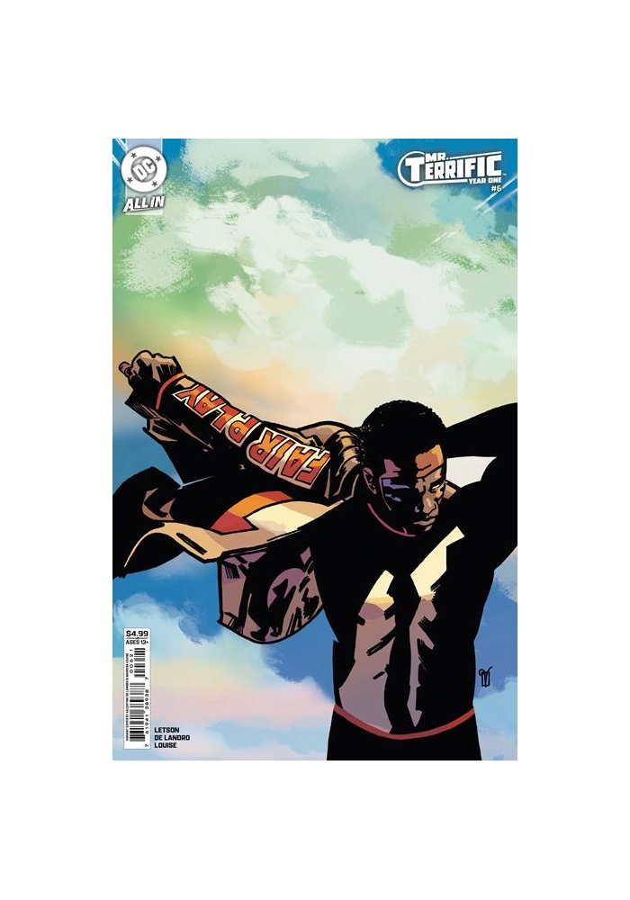 MR TERRIFIC YEAR ONE #6 (OF 6) CVR B VALENTINE DE LANDRO CARD STOCK VAR