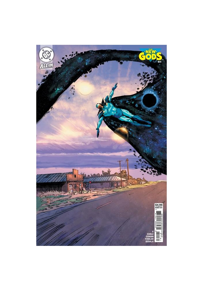 NEW GODS #11 (OF 12) CVR C DENYS COWAN CARD STOCK VAR