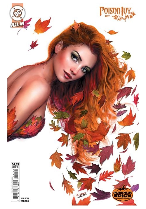 POISON IVY #37 CVR E NATHAN SZERDY PUMPKIN SPICY CARD STOCK VAR
