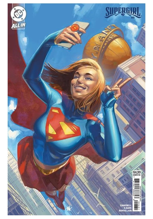 SUPERGIRL #6 CVR C BEN HARVEY CARD STOCK VAR