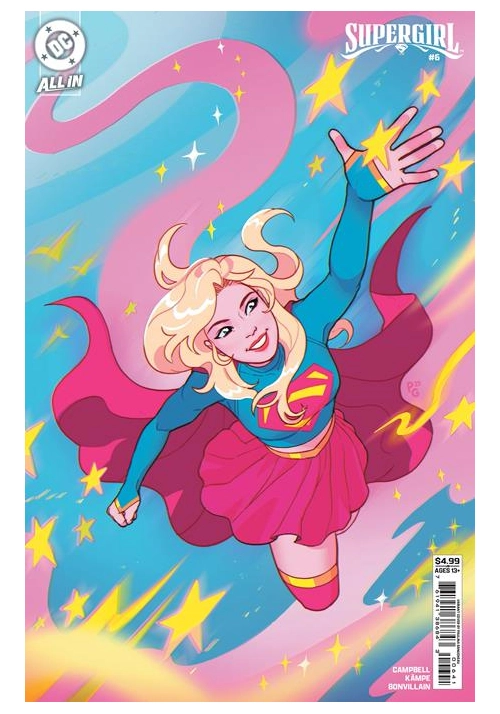 SUPERGIRL #6 CVR D PAULINA GANUCHEAU CARD STOCK VAR