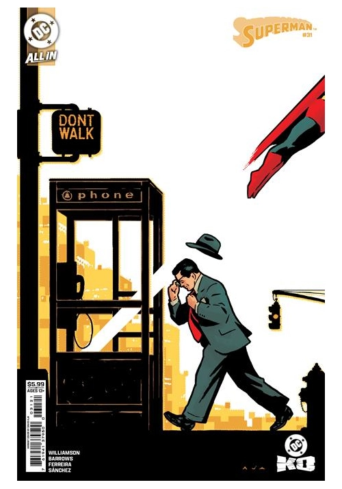 SUPERMAN #31 CVR B DAVID AJA CARD STOCK VAR (DC K.O.)