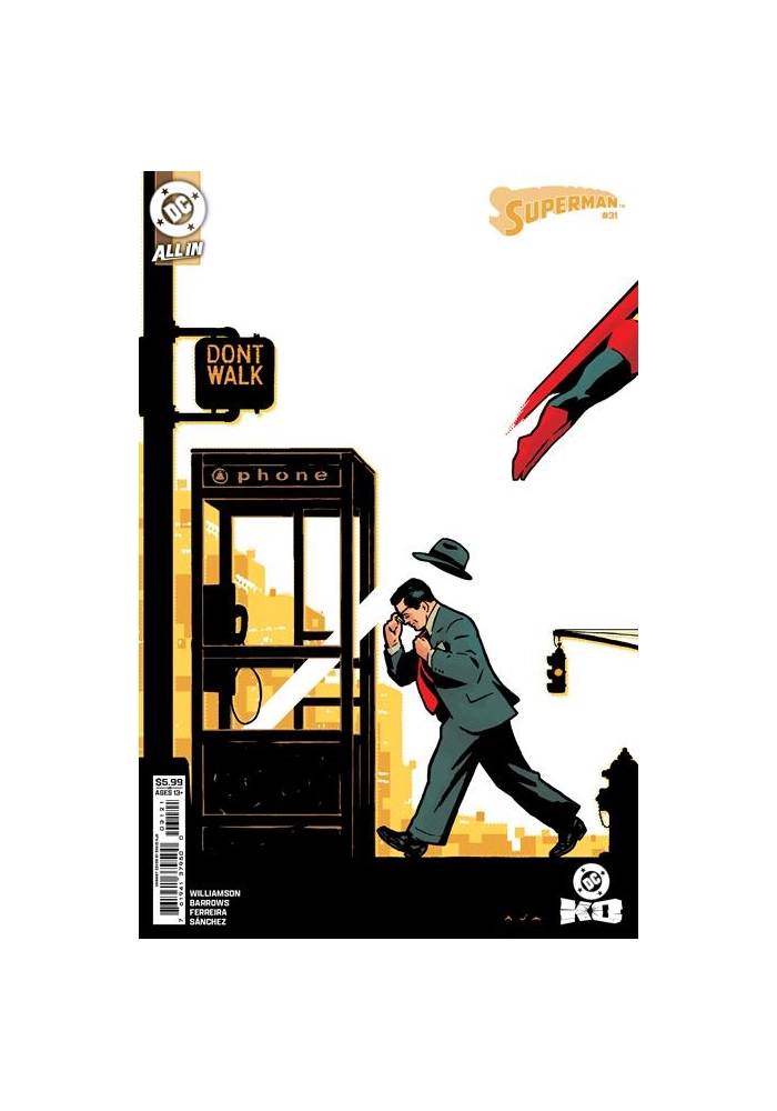 SUPERMAN #31 CVR B DAVID AJA CARD STOCK VAR (DC K.O.)