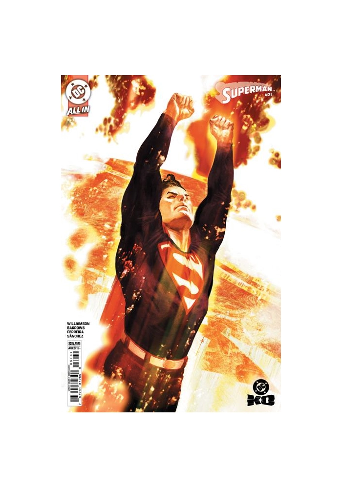 SUPERMAN #31 CVR C SEBASTIAN FIUMARA CARD STOCK VAR (DC K.O.)