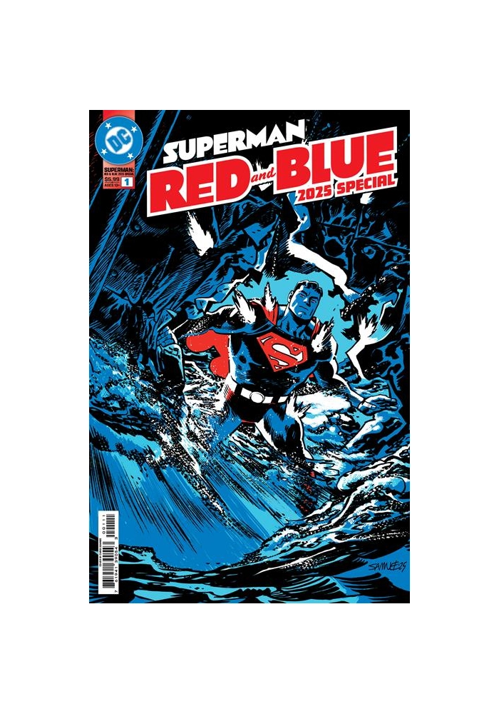 SUPERMAN RED & BLUE 2025 SPECIAL #1 (ONE SHOT) CVR A CHRIS SAMNEE
