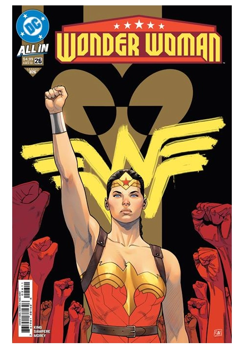 WONDER WOMAN #26 CVR A DANIEL SAMPERE
