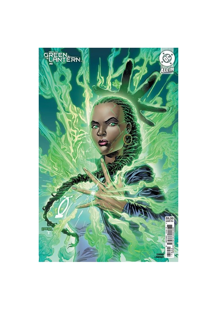 ABSOLUTE GREEN LANTERN #8 CVR B KEN LASHLEY CARD STOCK VAR